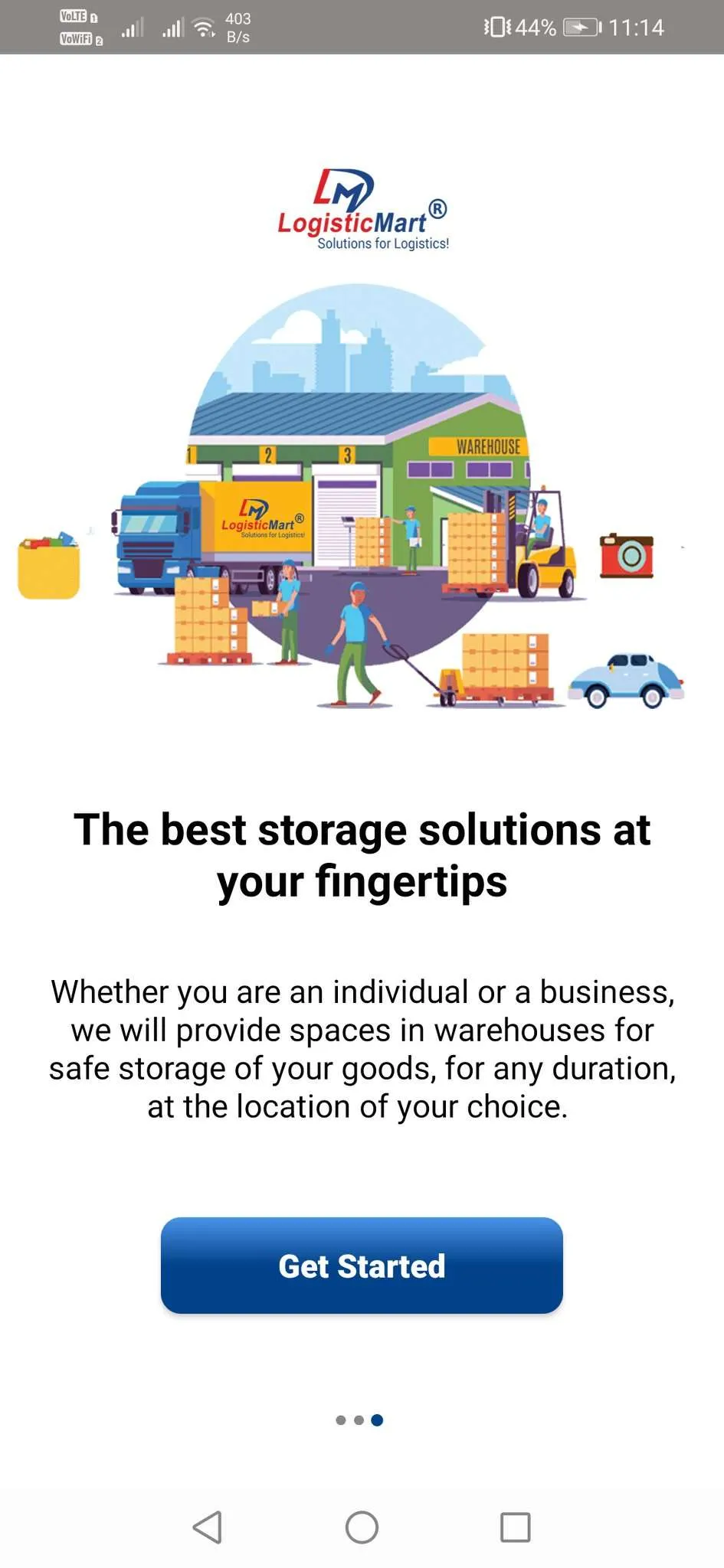 LogisticMart–Customer App | Indus Appstore | Screenshot