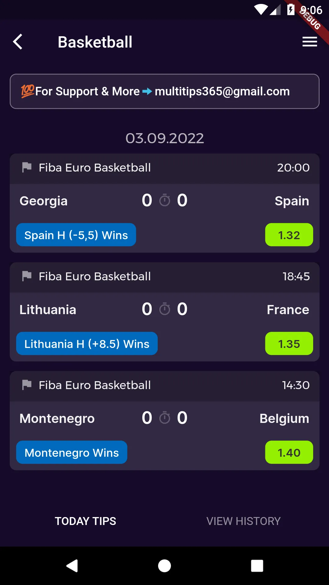 Multi Betting Tips | Indus Appstore | Screenshot