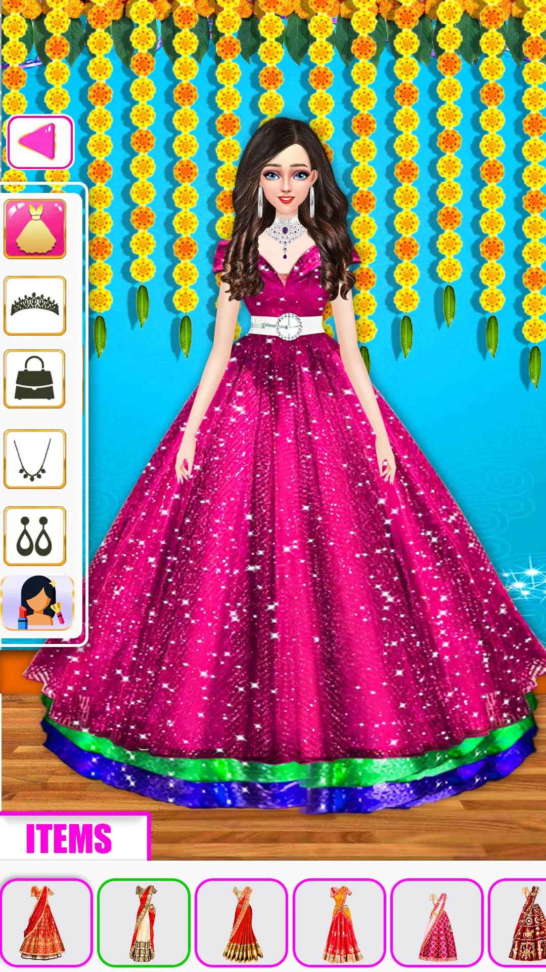 Wedding Dress Up & Makeup Game | Indus Appstore | Screenshot