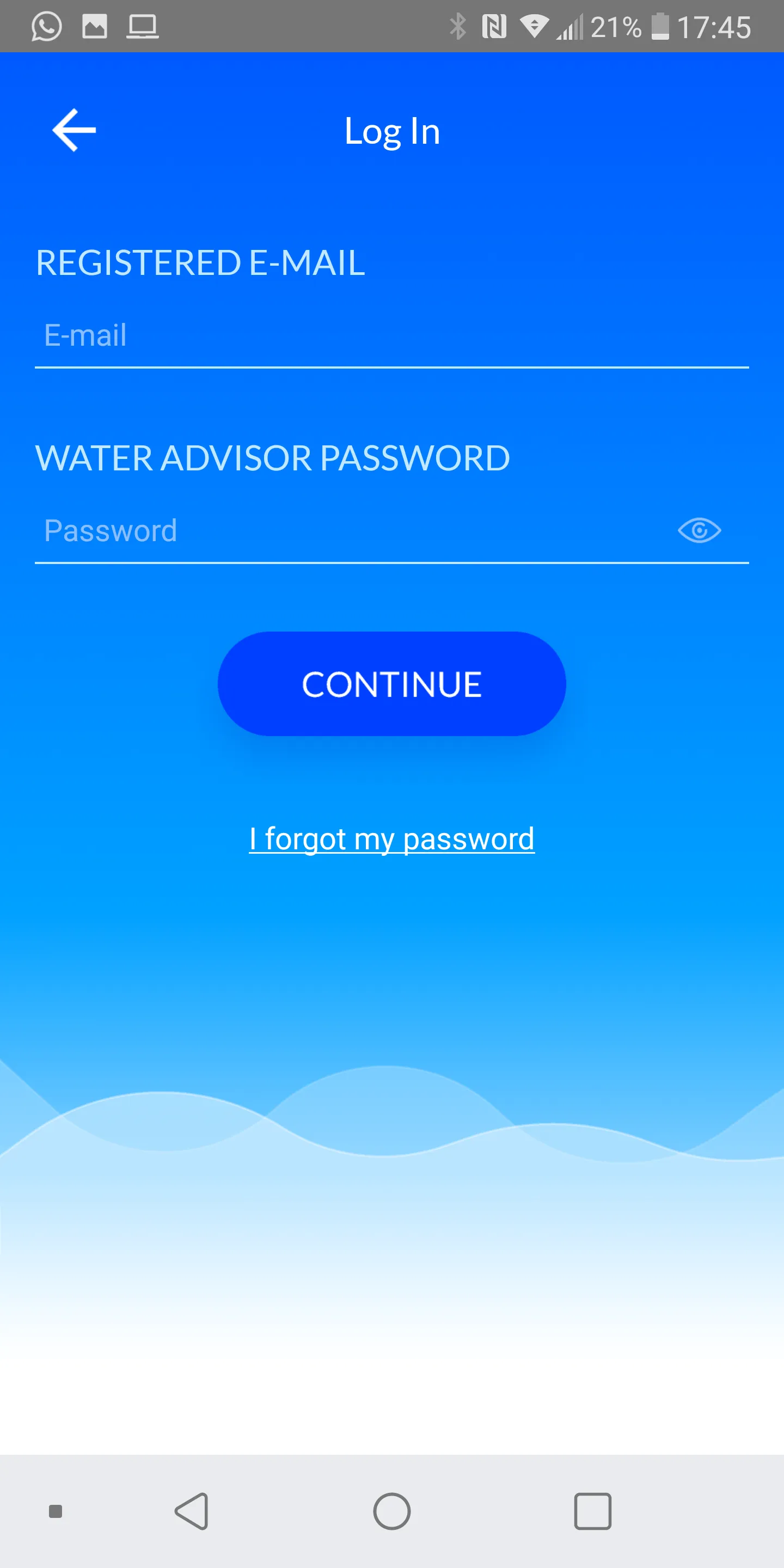 My Water Advisor 2.0 | Indus Appstore | Screenshot