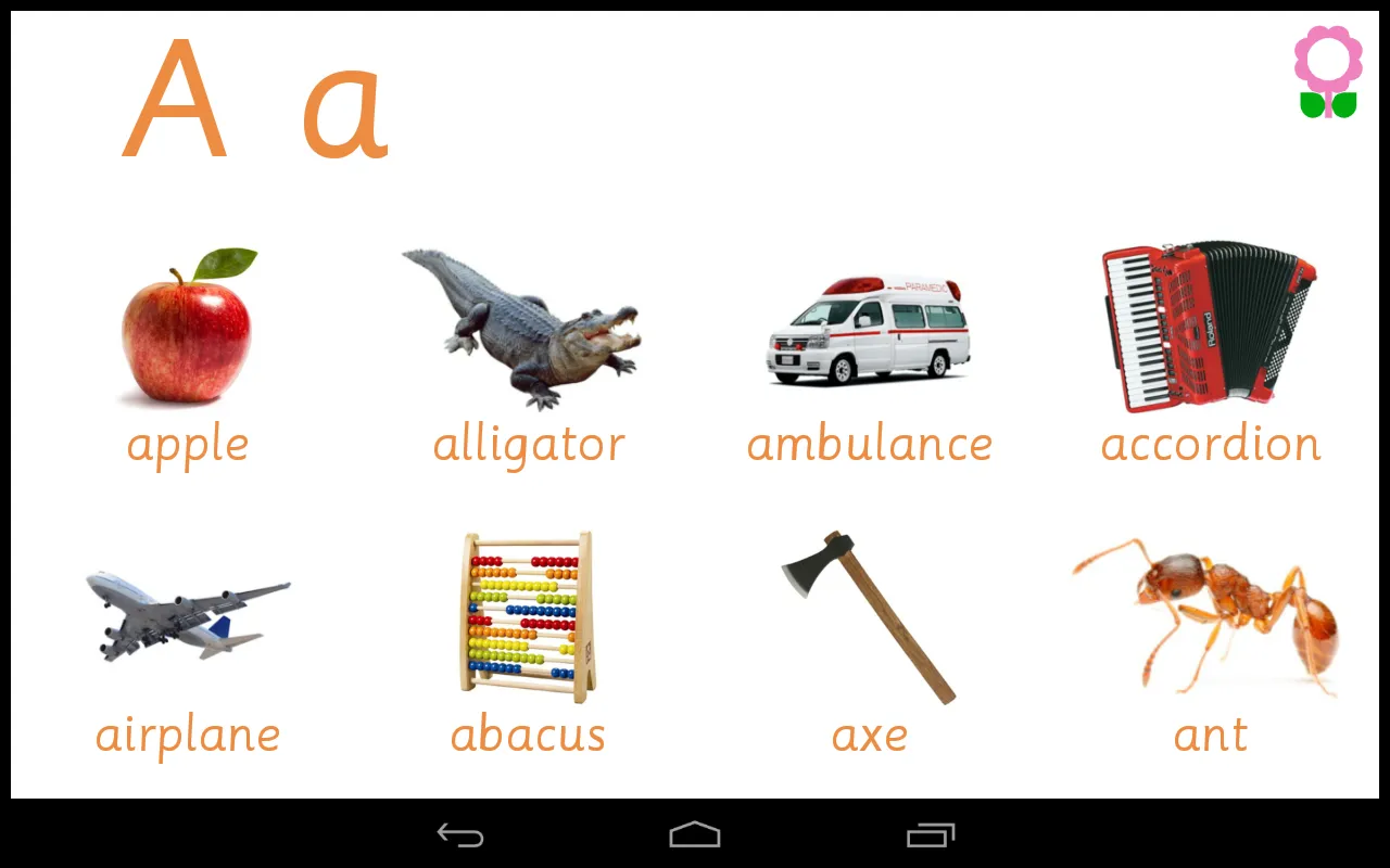 ABC Alphabets Kids Vocabulary | Indus Appstore | Screenshot