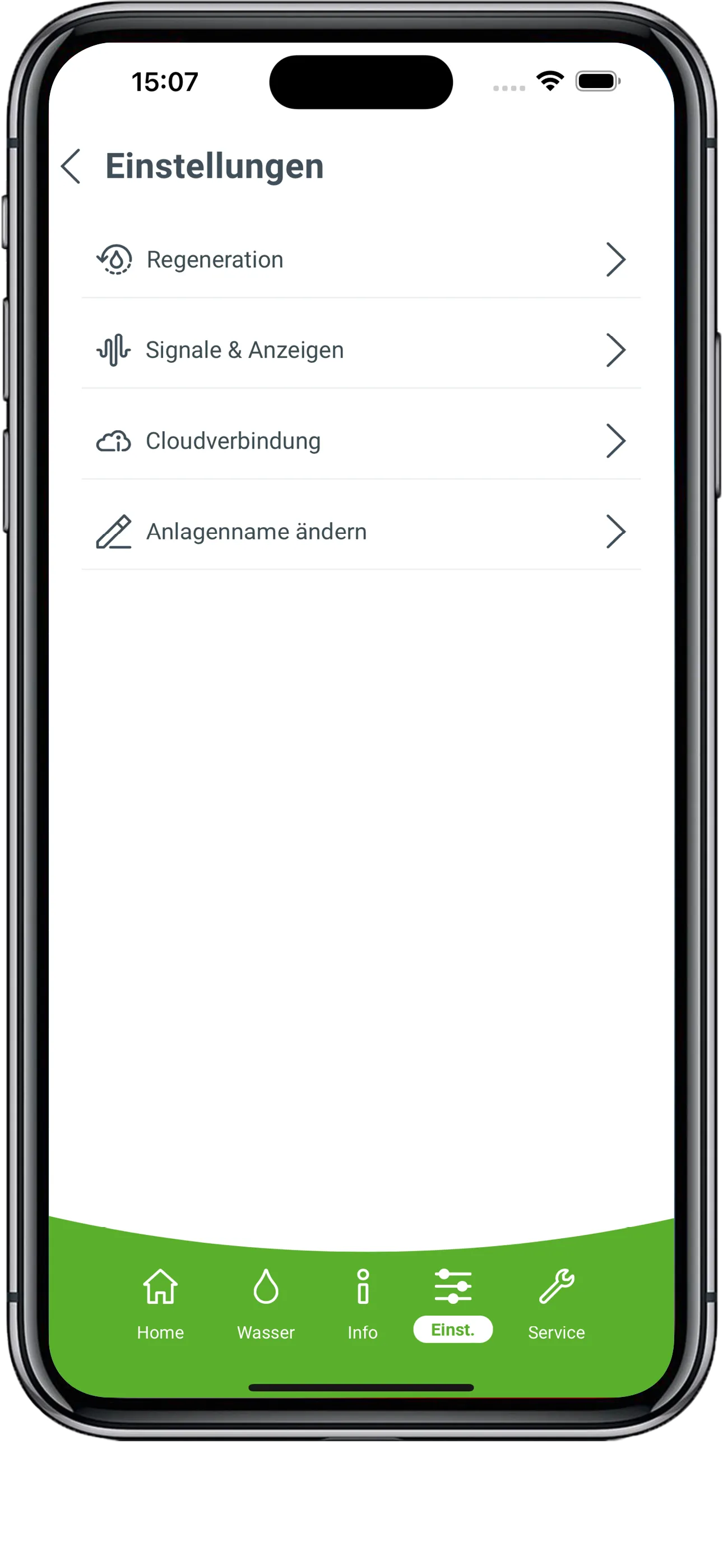 Grünbeck myProduct | Indus Appstore | Screenshot