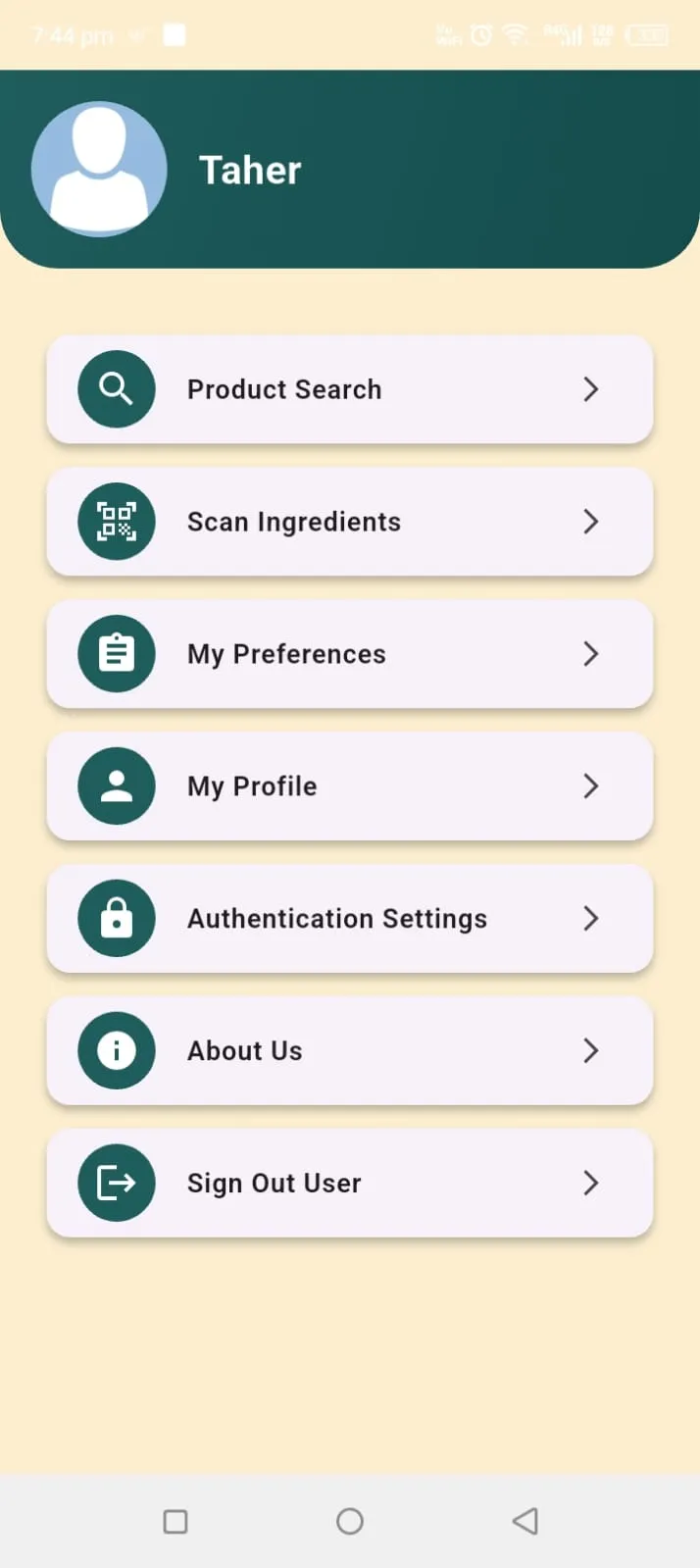 Allerg'nt | Indus Appstore | Screenshot