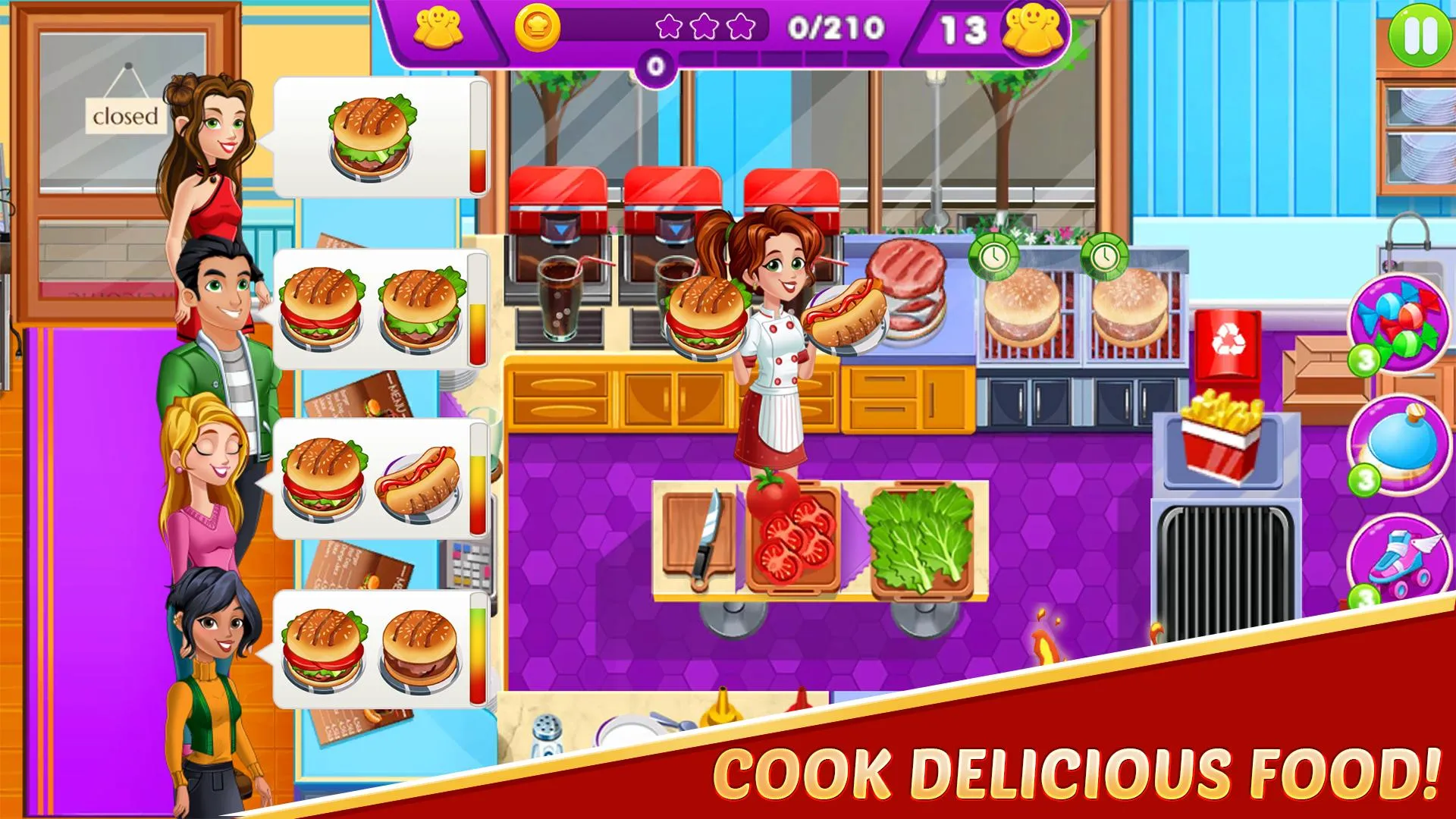 Cooking Empire Games for Girls | Indus Appstore | Screenshot