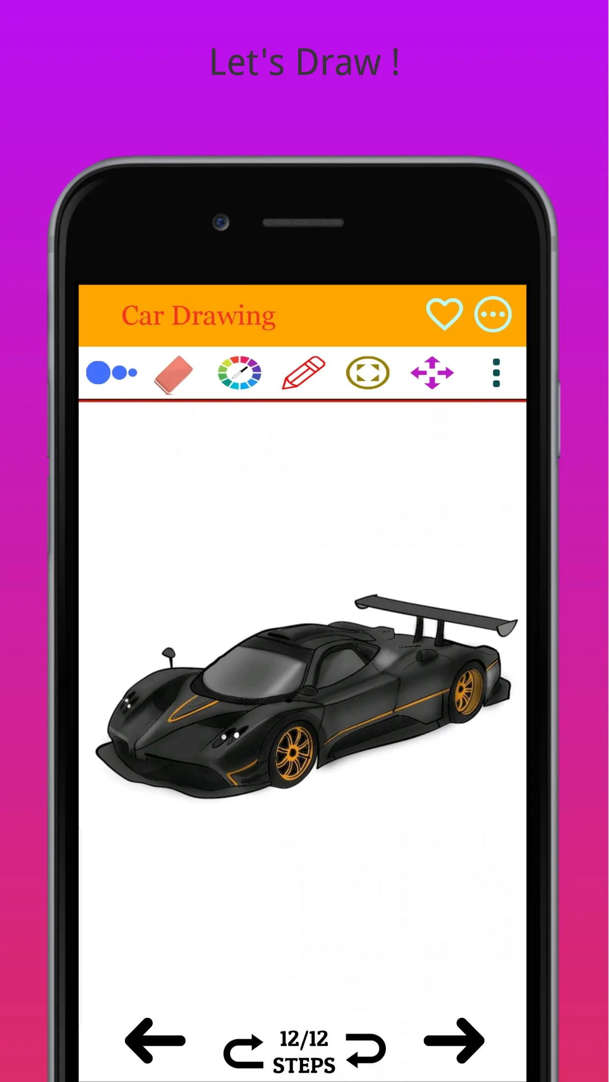 How to Draw Sport Cars Easily | Indus Appstore | Screenshot