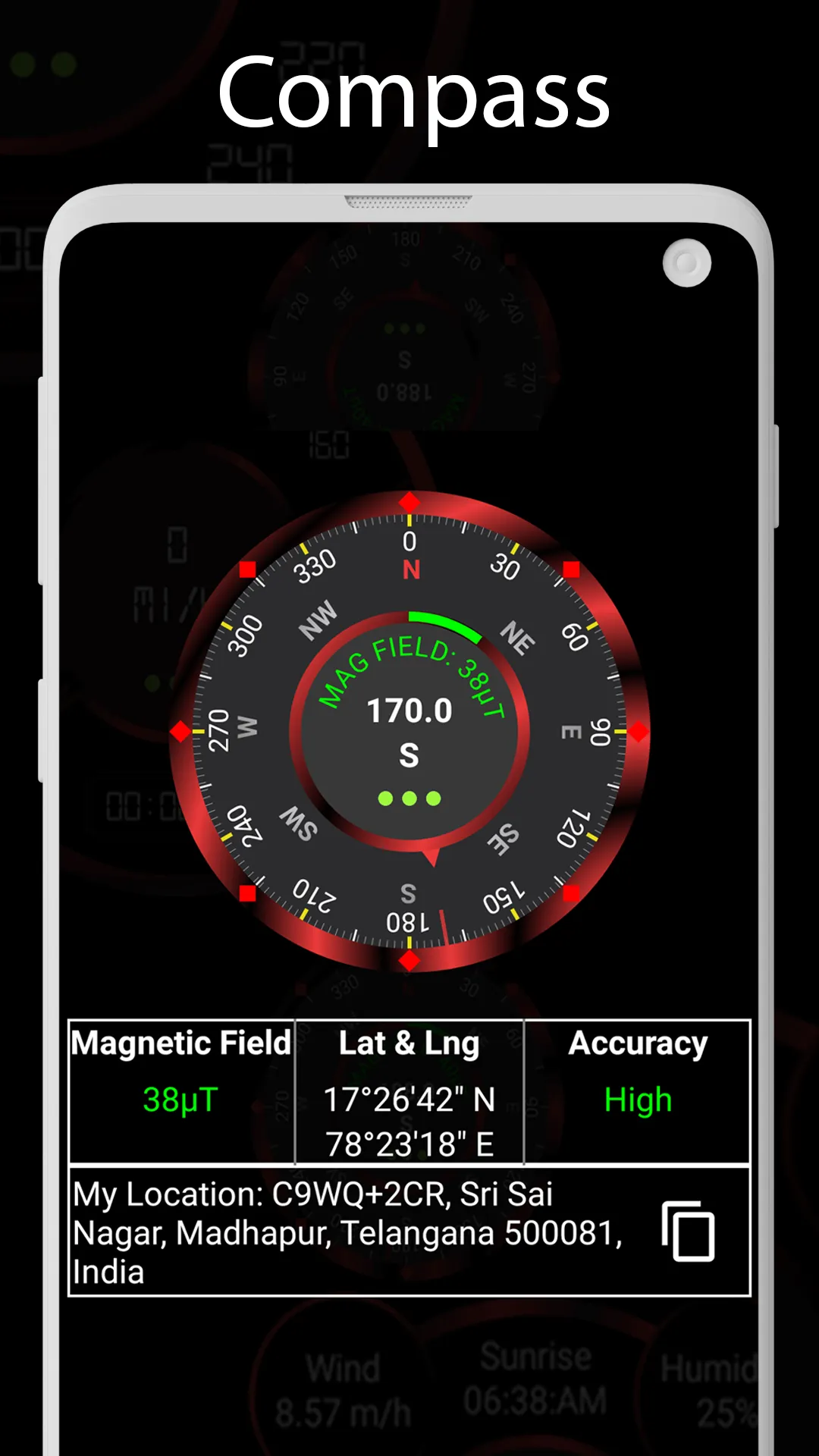 Compass 360 Pro | Indus Appstore | Screenshot