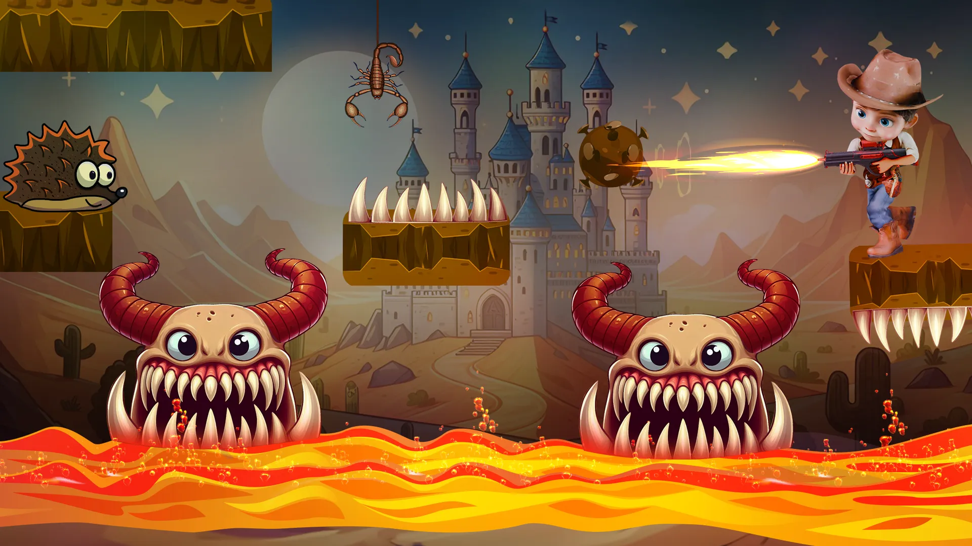 Alex In Danger:Jump & Shoot | Indus Appstore | Screenshot