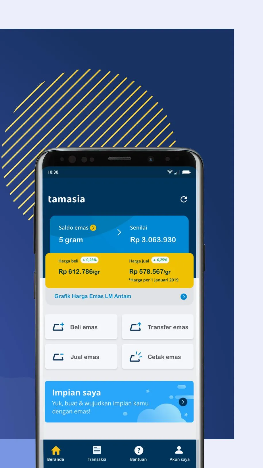 Tamasia - Beli Emas Suka-suka | Indus Appstore | Screenshot