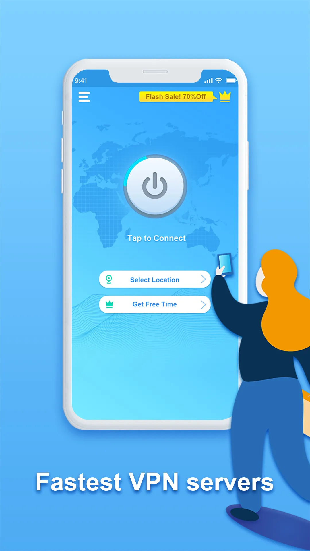 Speedy Quark VPN - VPN Master | Indus Appstore | Screenshot