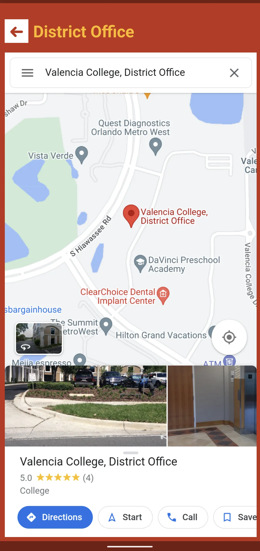 Valencia College Safety | Indus Appstore | Screenshot