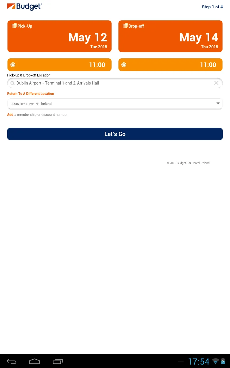 Worldwide Car Hire | Indus Appstore | Screenshot