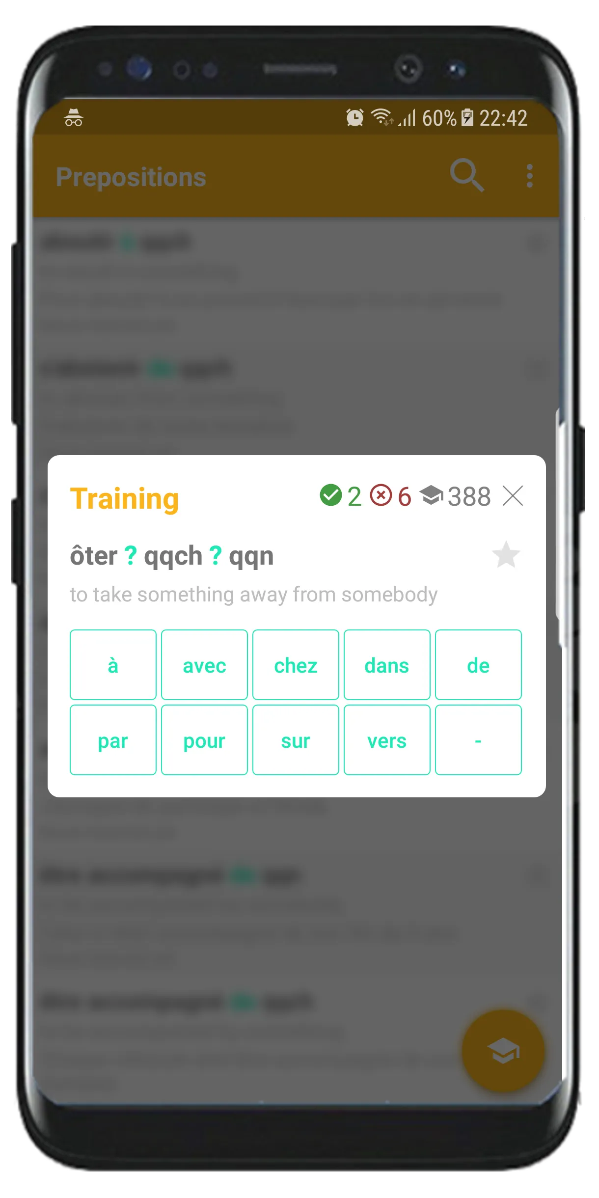 French Prepositions | Indus Appstore | Screenshot