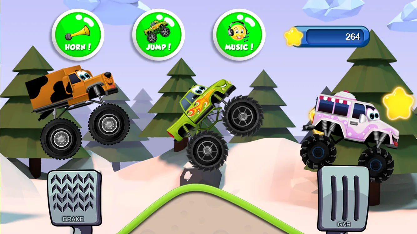 Monster Trucks Game for Kids 2 | Indus Appstore | Screenshot