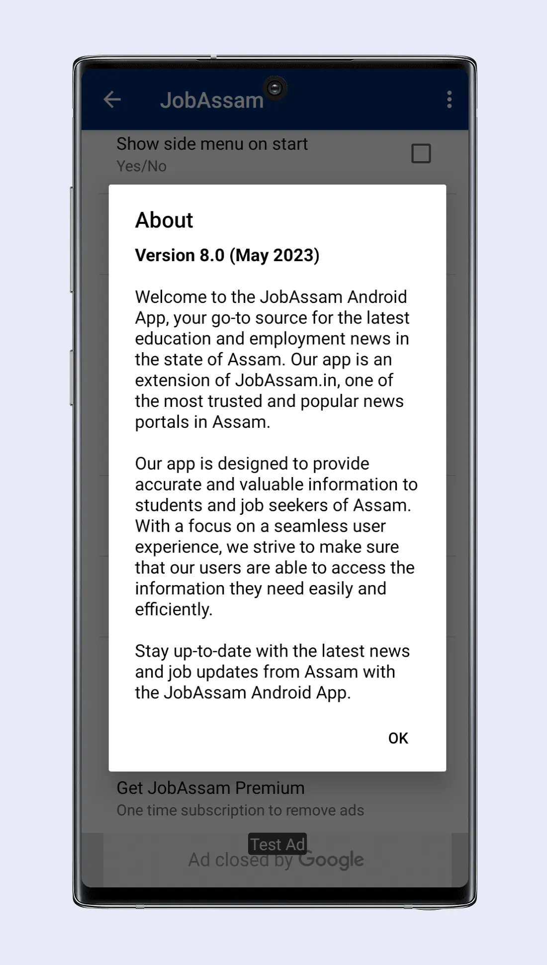 JobAssam.in - Job News Assam | Indus Appstore | Screenshot