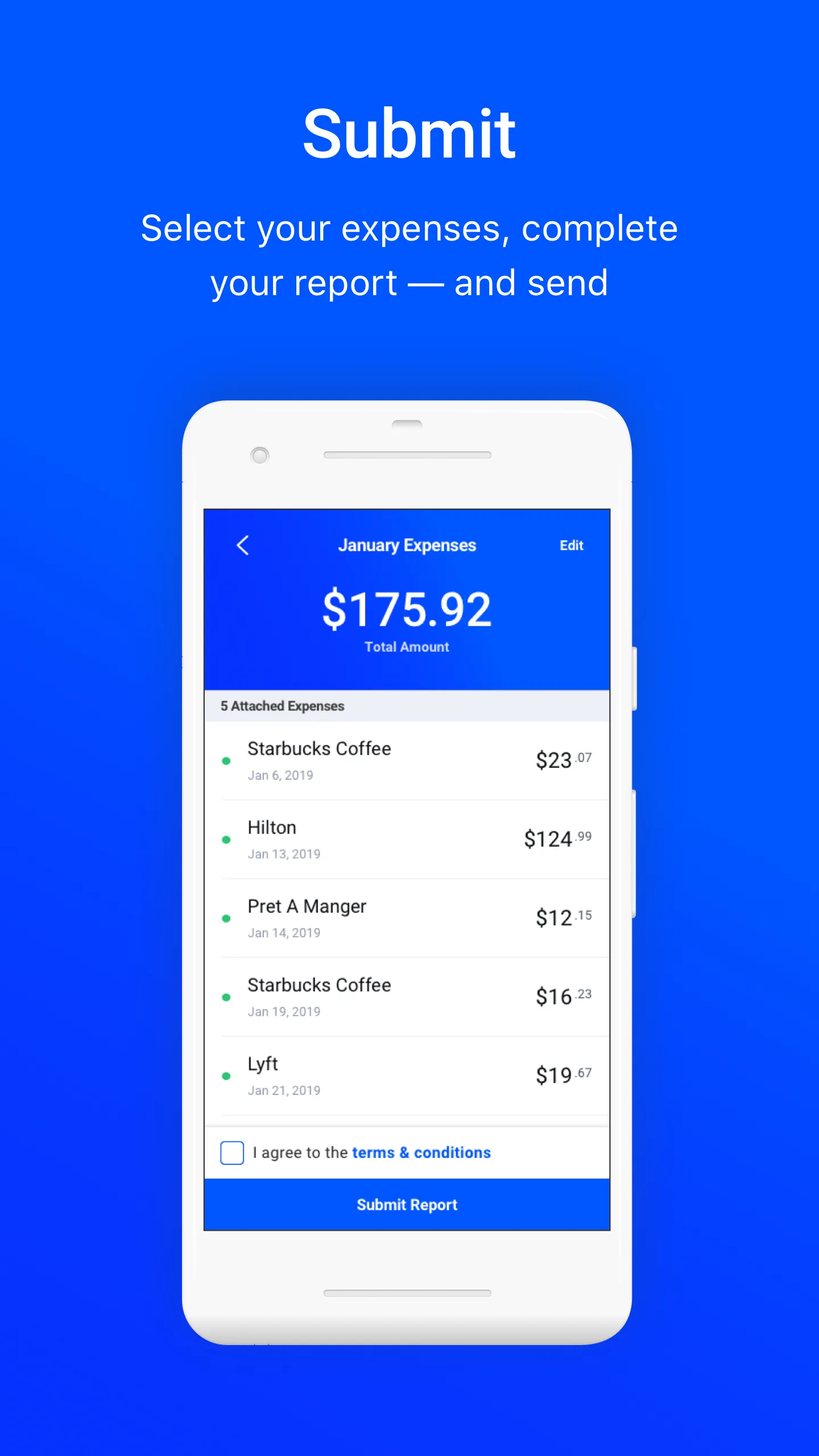 Infor Expense | Indus Appstore | Screenshot