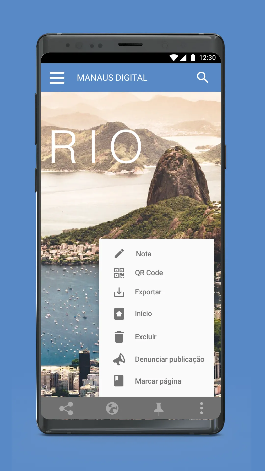 Brasil na palma da mão | Indus Appstore | Screenshot