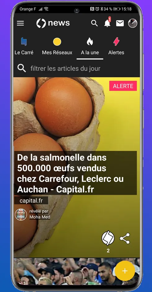 Kubiq News - Actualités France | Indus Appstore | Screenshot