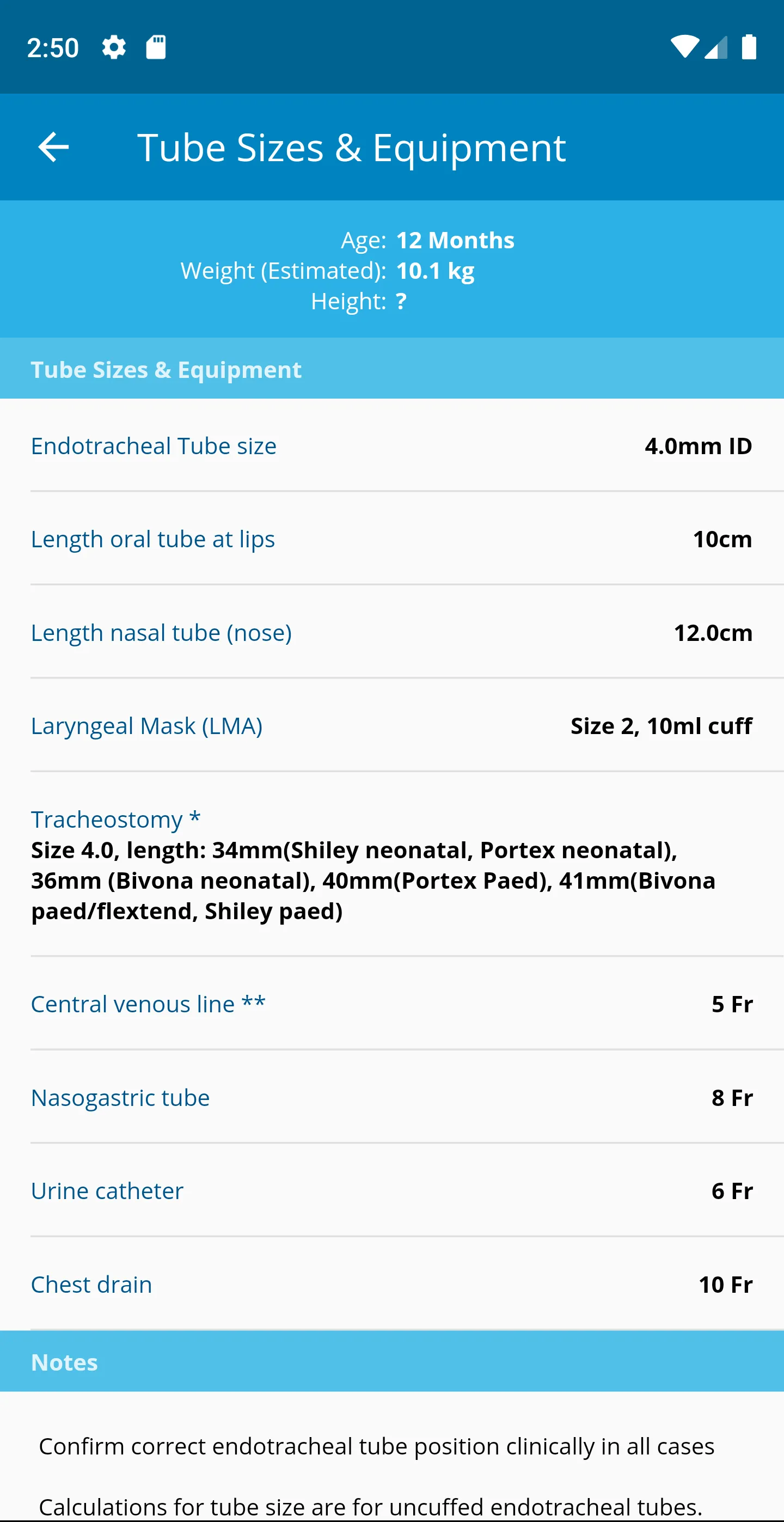 Paediatric Emergency Tools | Indus Appstore | Screenshot