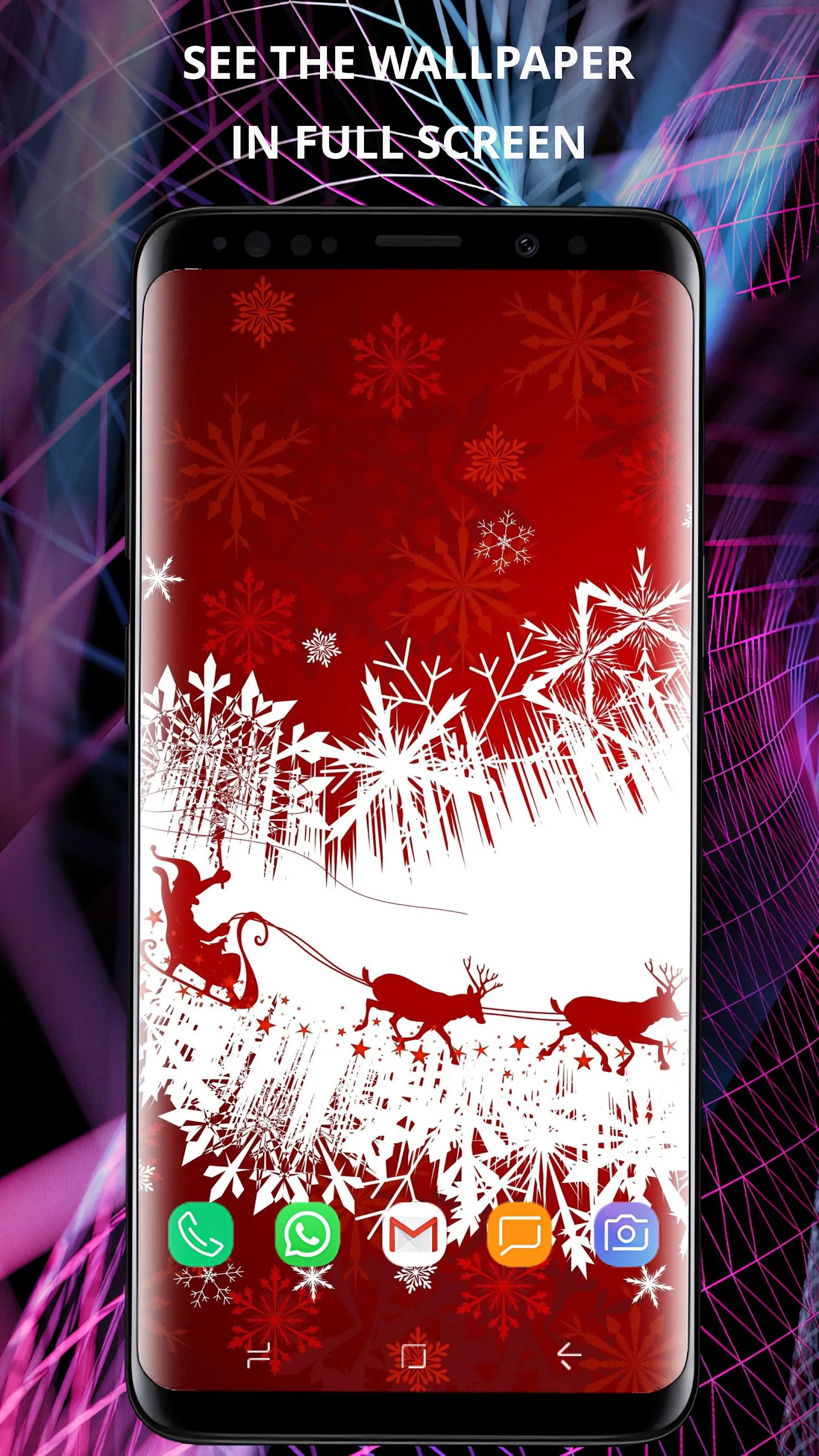 Christmas wallpapers for phone | Indus Appstore | Screenshot