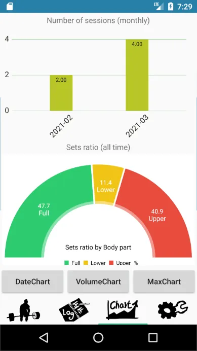 HeavyLog - Fitness Recorder, N | Indus Appstore | Screenshot