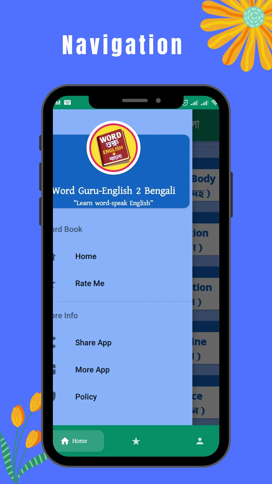 Word Guru - English 2 Bengali | Indus Appstore | Screenshot