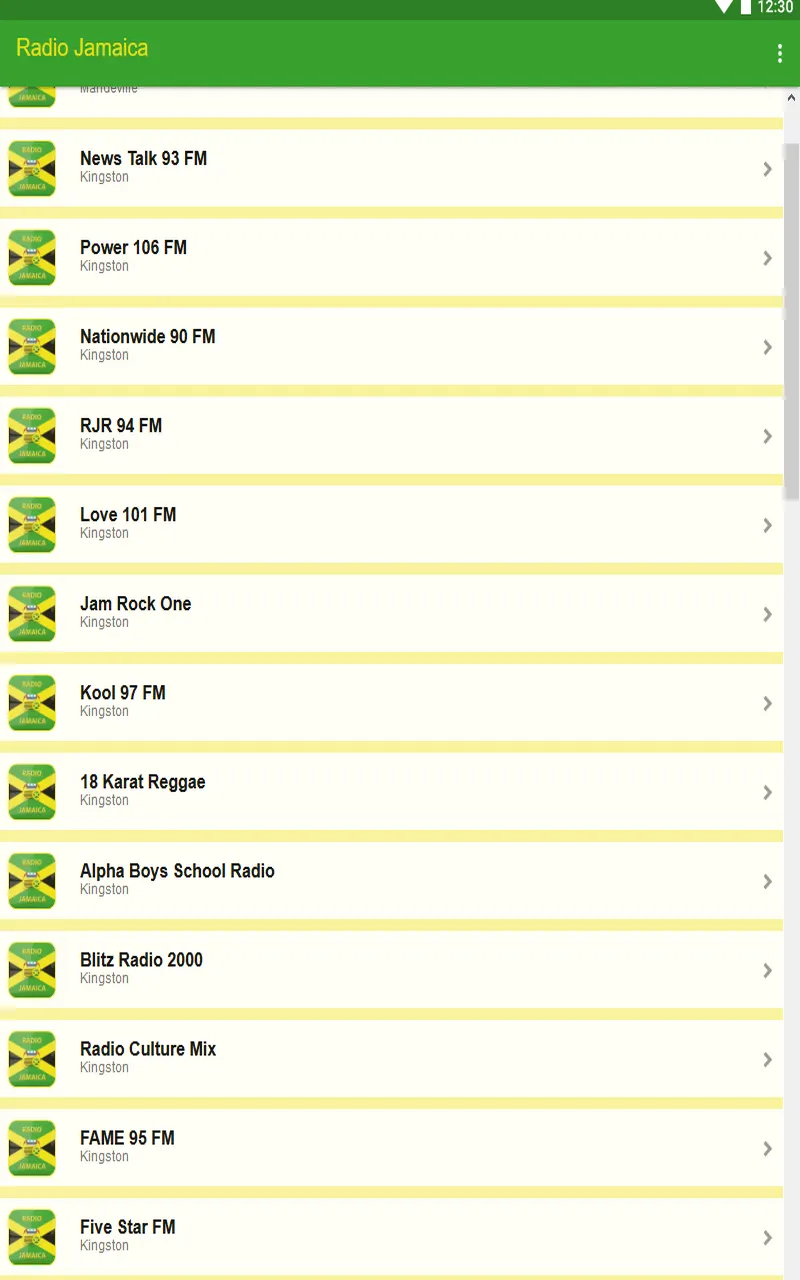 Radio Jamaica | Indus Appstore | Screenshot