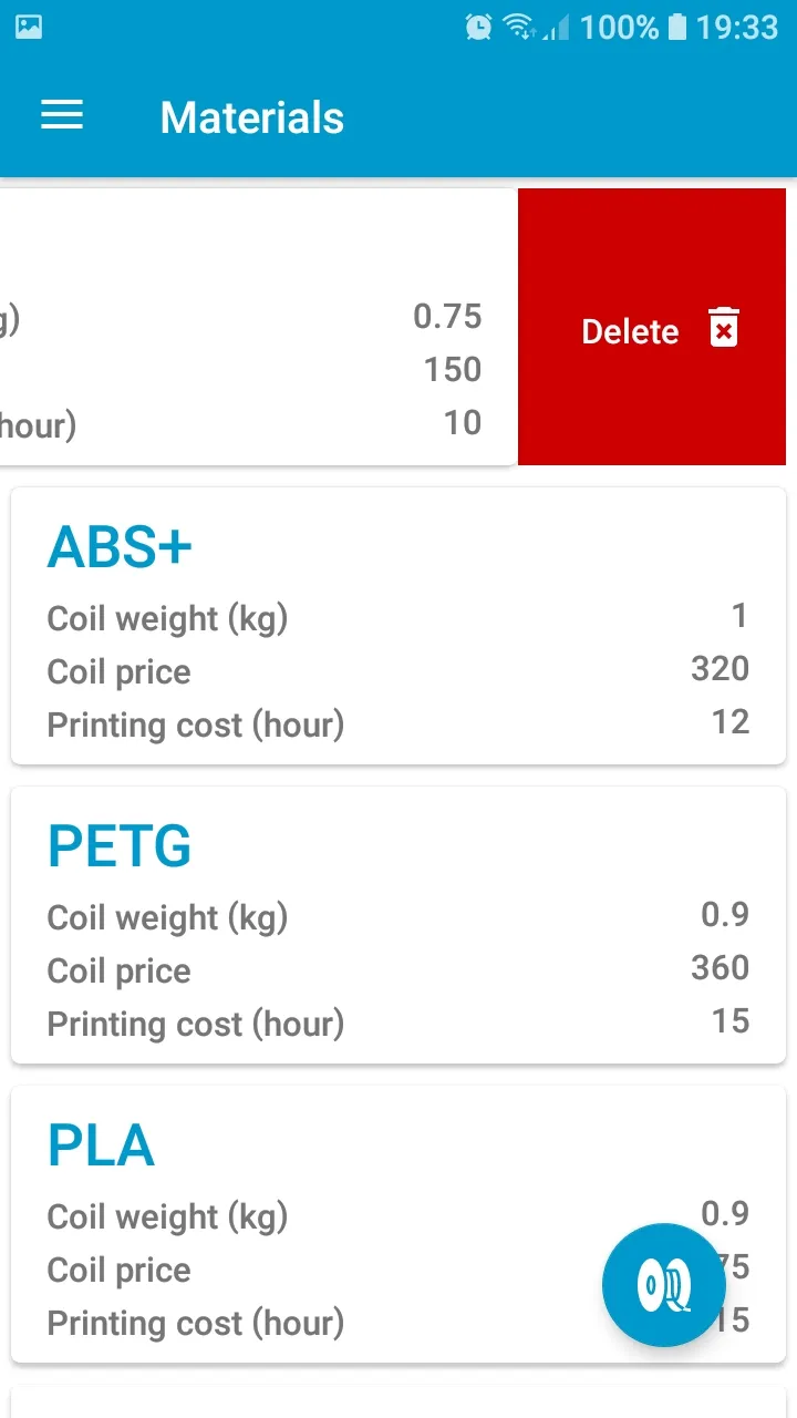 3D Printing Calculator | Indus Appstore | Screenshot