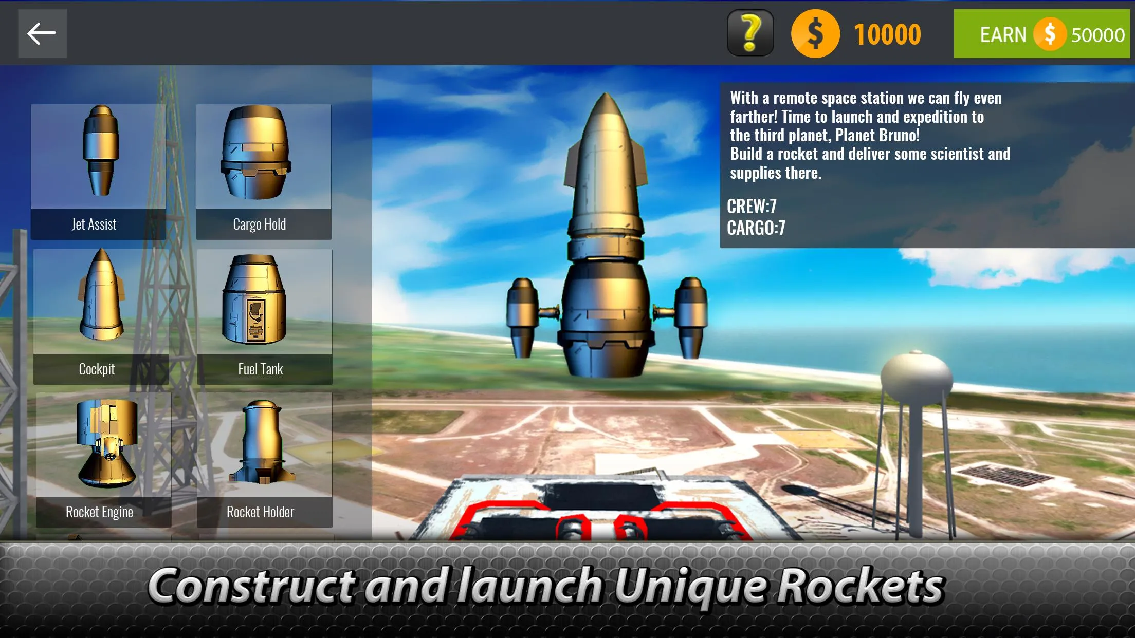 Space Launcher Simulator | Indus Appstore | Screenshot