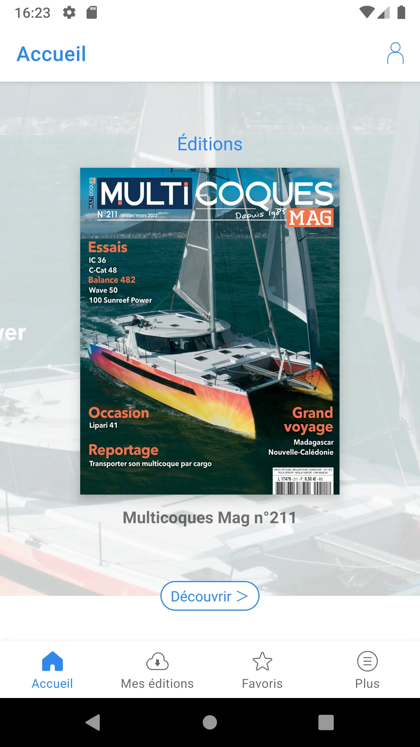 Multicoques Mag | Indus Appstore | Screenshot