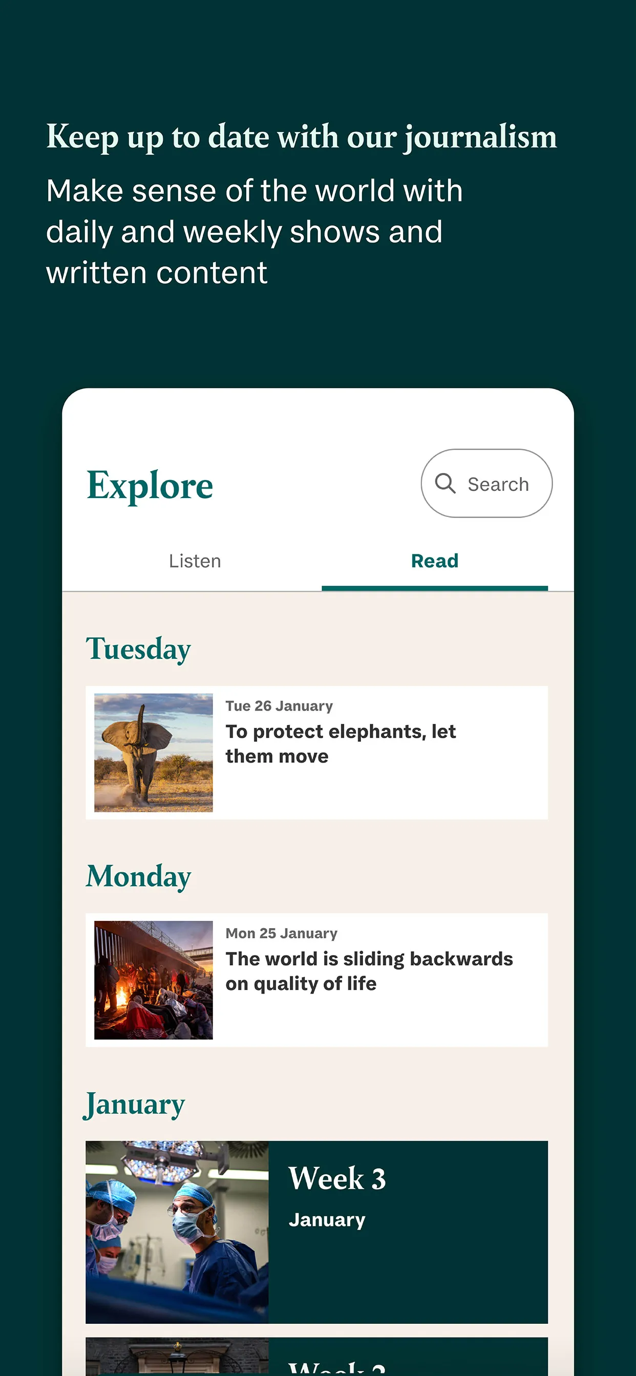 Tortoise - Slow News | Indus Appstore | Screenshot