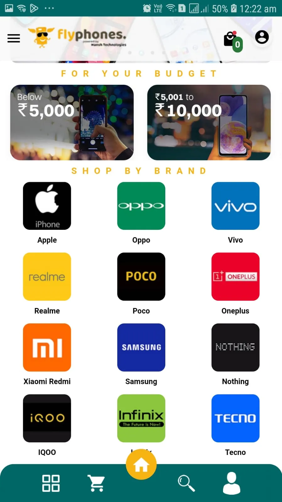 Flyphones Retailer | Indus Appstore | Screenshot