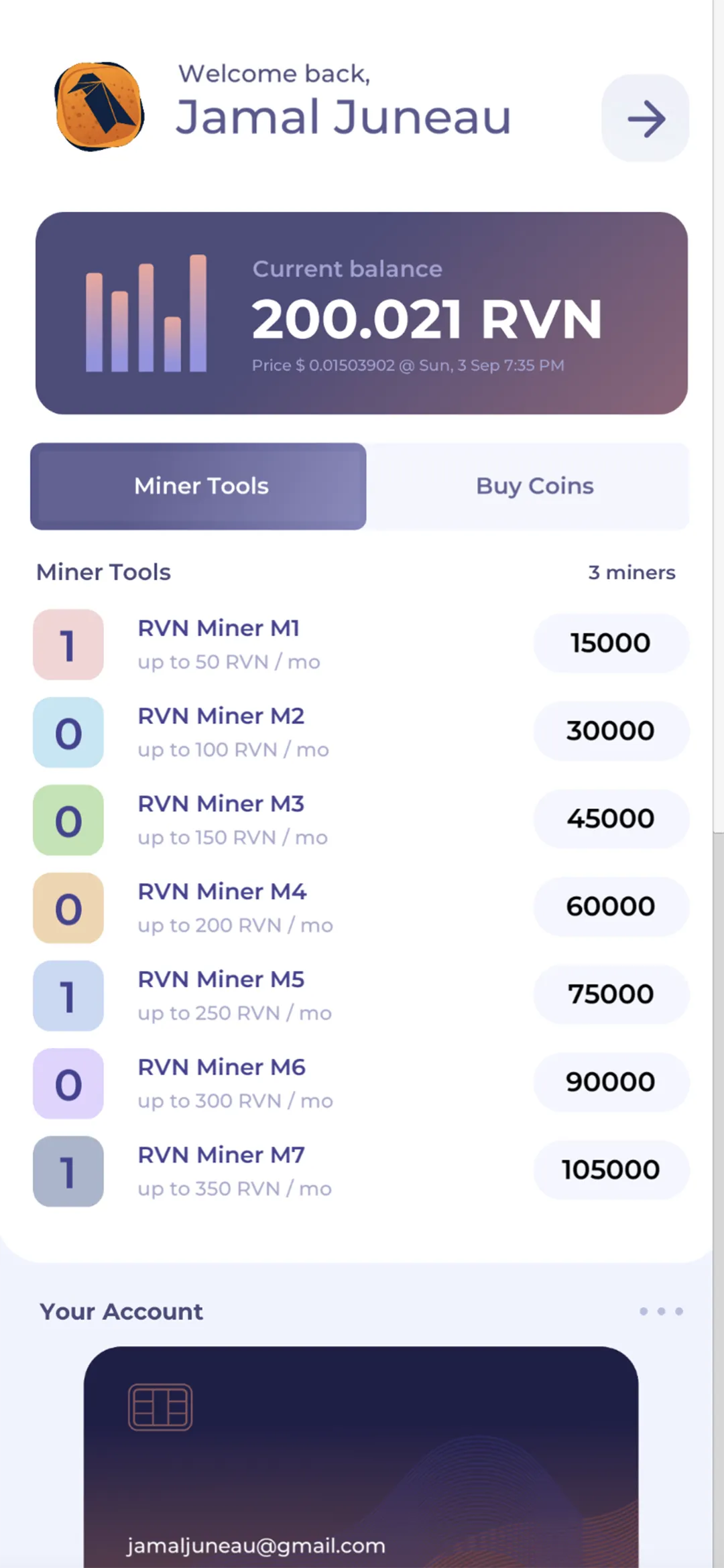 RVN Miner by YDS | Indus Appstore | Screenshot