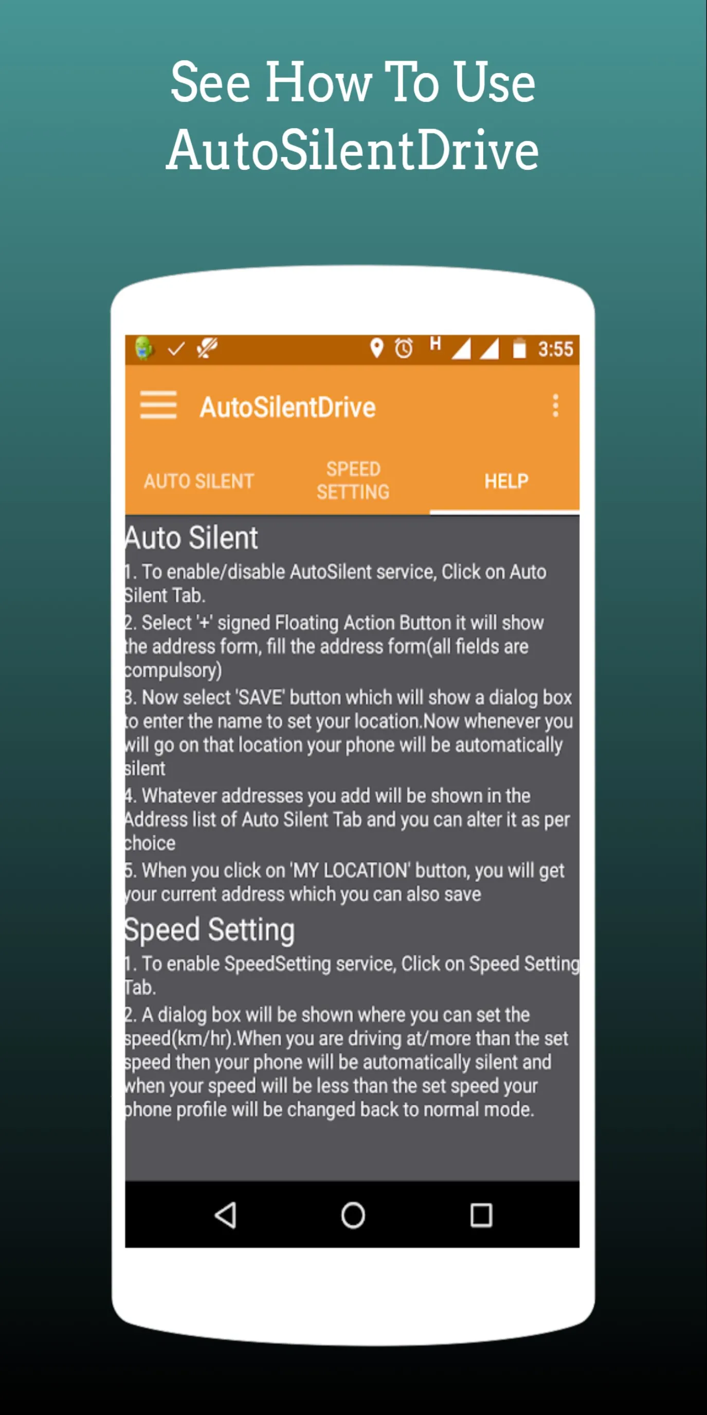 Auto Silent Drive: Mute Travel | Indus Appstore | Screenshot