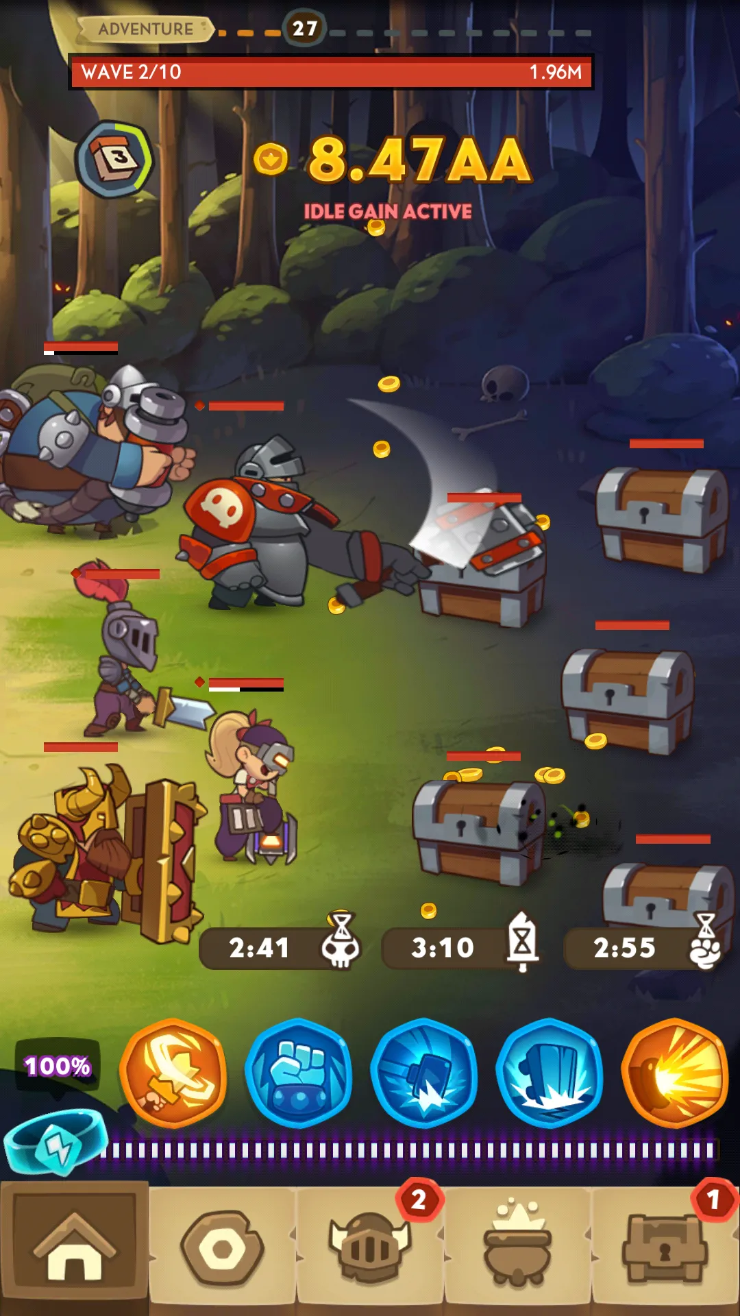 Almost a Hero — Idle RPG | Indus Appstore | Screenshot