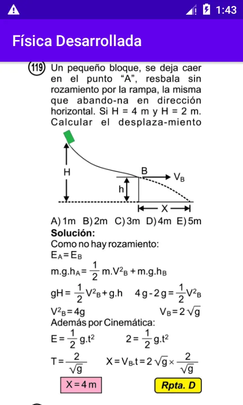 Física Problemas Desarrollados | Indus Appstore | Screenshot