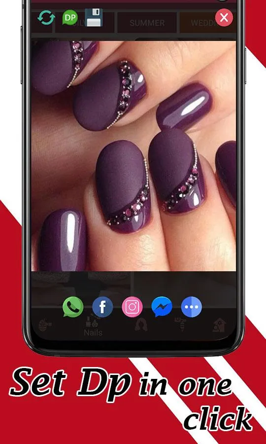 Nail Art Designs Collection | Indus Appstore | Screenshot