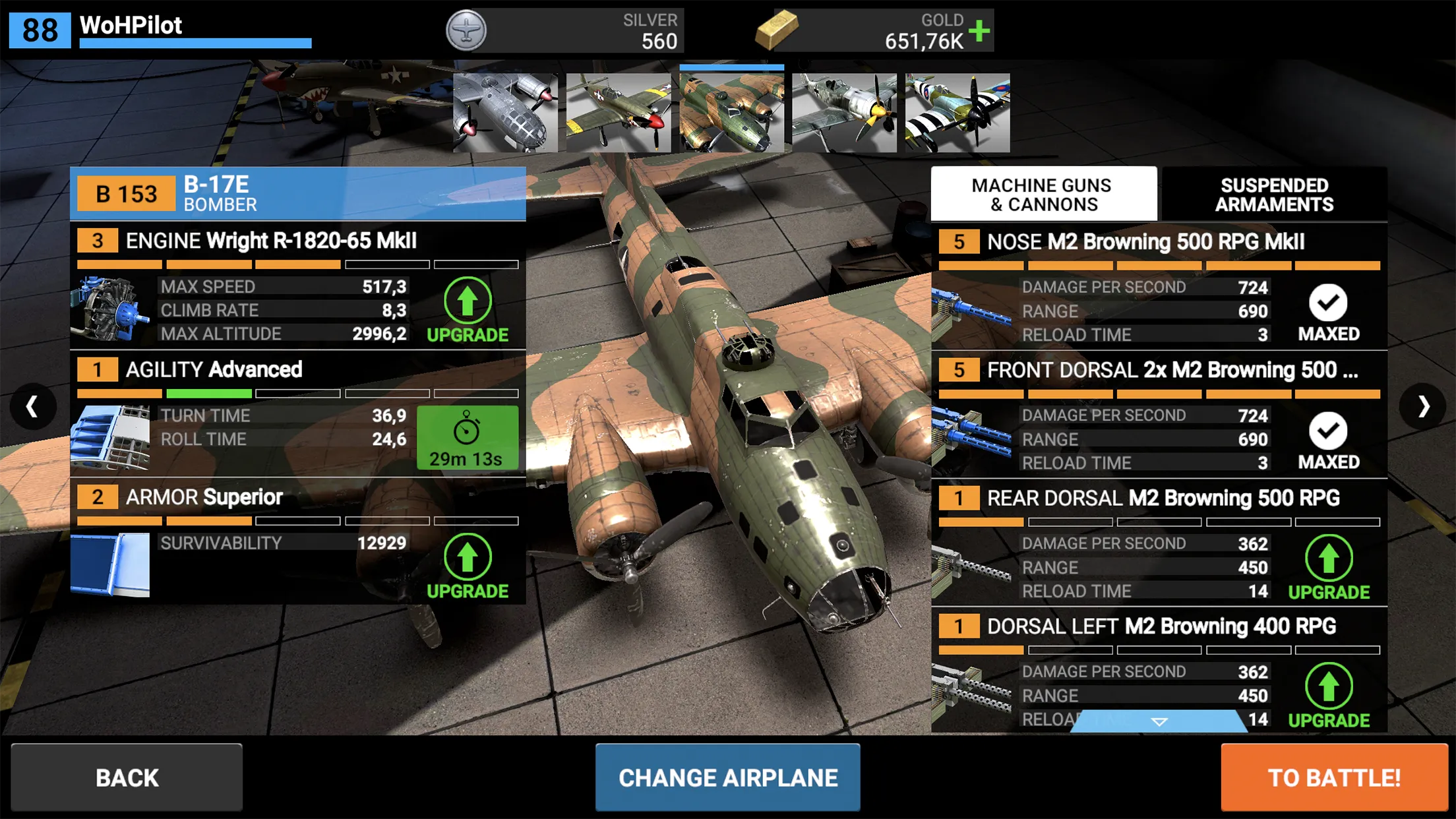 Wings of Heroes: plane games | Indus Appstore | Screenshot