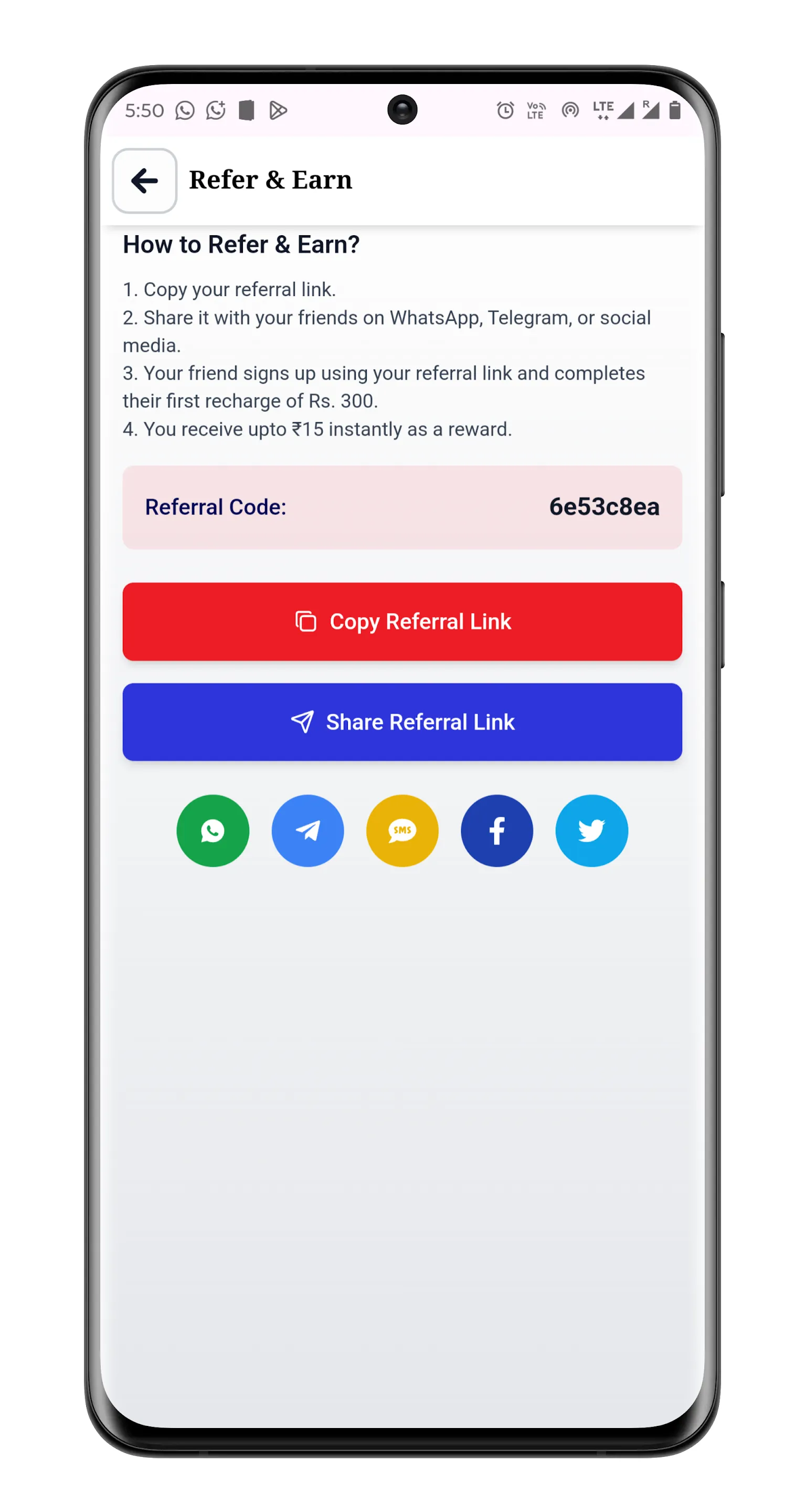 Billza Pay | Recharge App | Indus Appstore | Screenshot