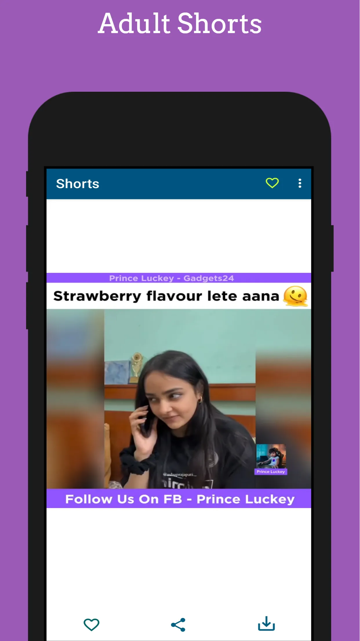 Adult Hot Shorts and Reels | Indus Appstore | Screenshot