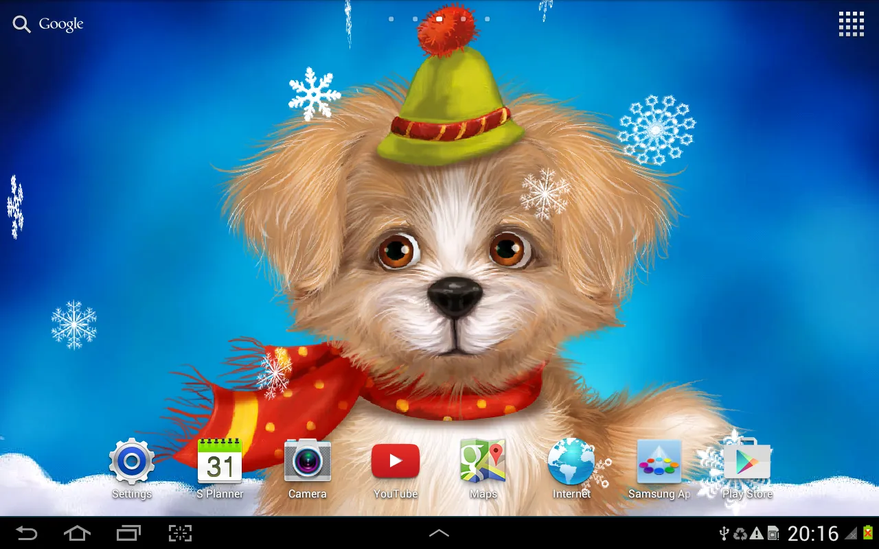 Cute Puppy Live Wallpaper | Indus Appstore | Screenshot