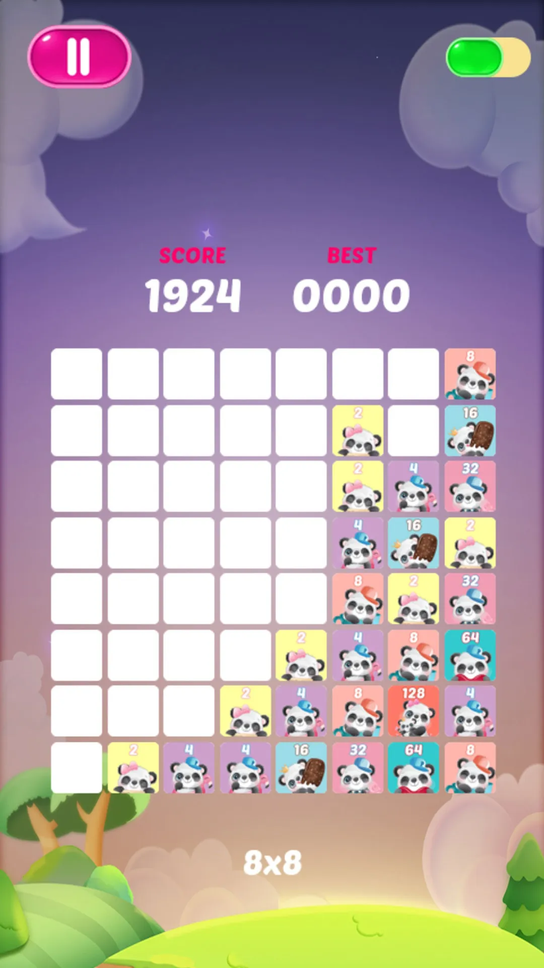 Panda 4096 Puzzle | Indus Appstore | Screenshot