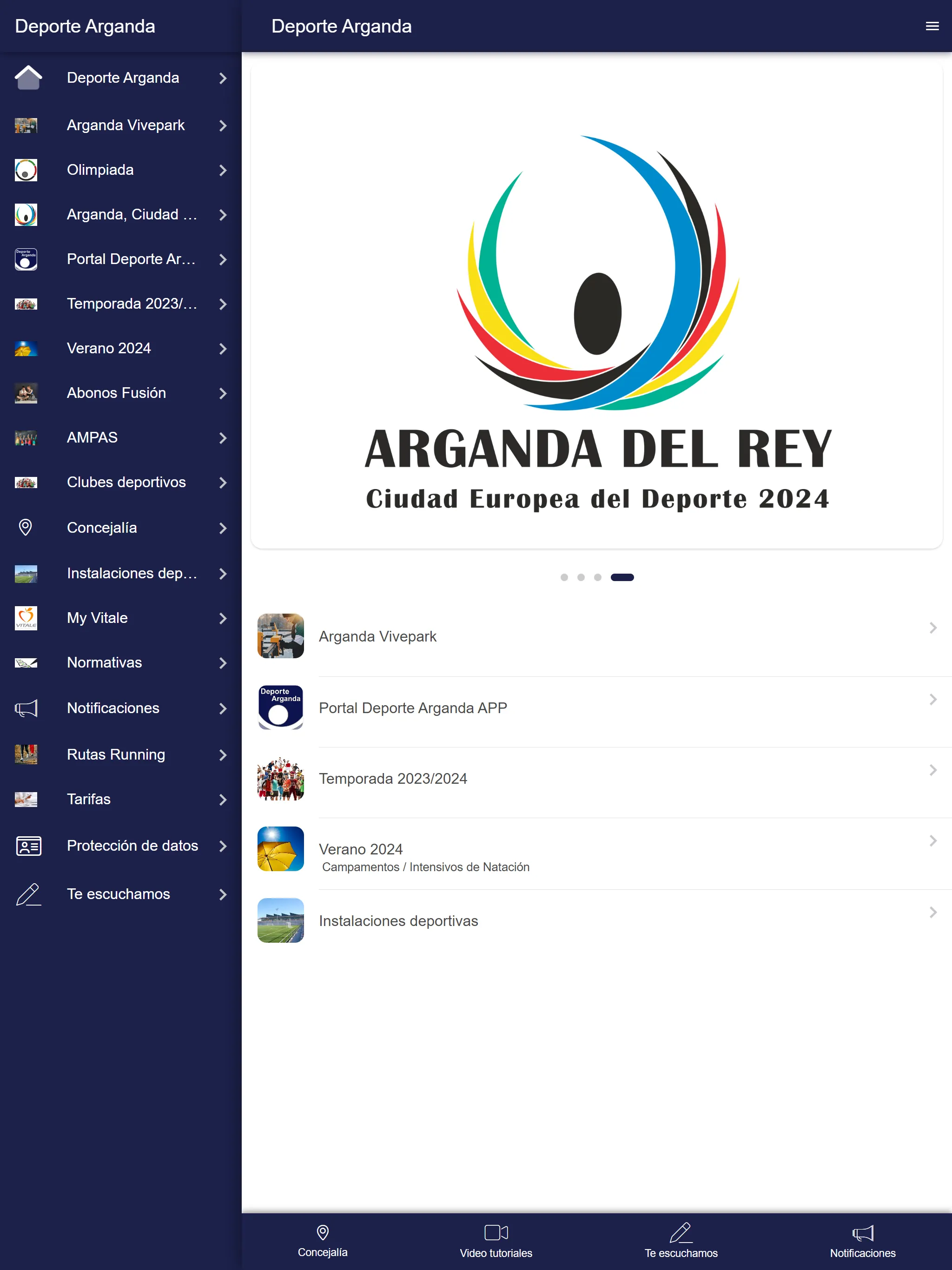 Deporte Arganda | Indus Appstore | Screenshot