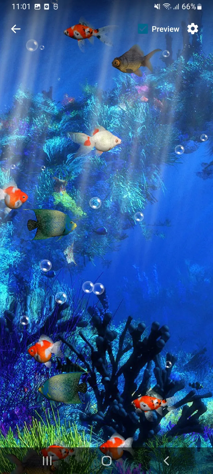 Aquarium Live Wallpaper 3D | Indus Appstore | Screenshot