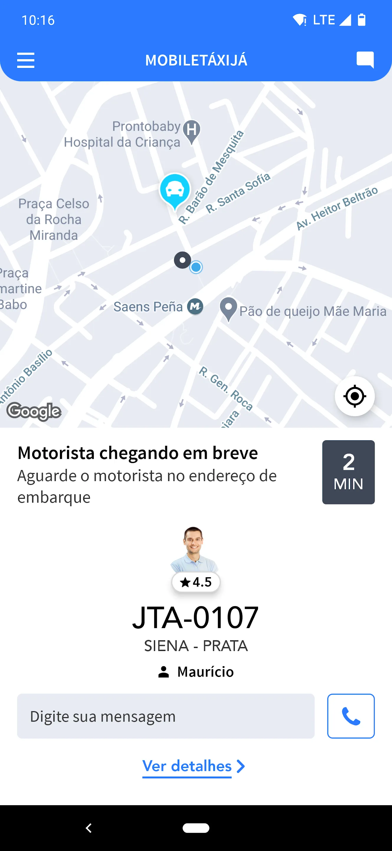 MobileTáxiJá | Indus Appstore | Screenshot