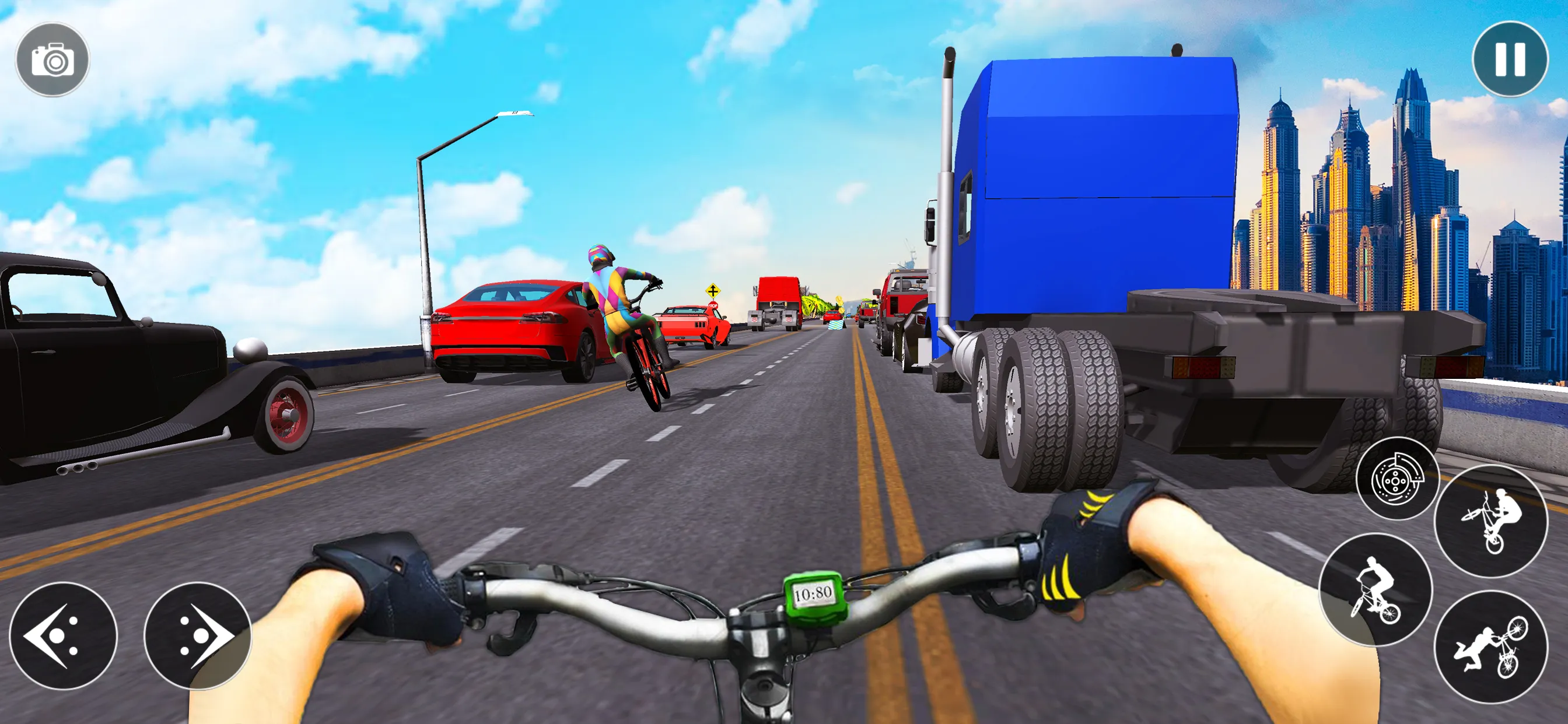 Crazy Traffic Bicycle Rider 3D | Indus Appstore | Screenshot