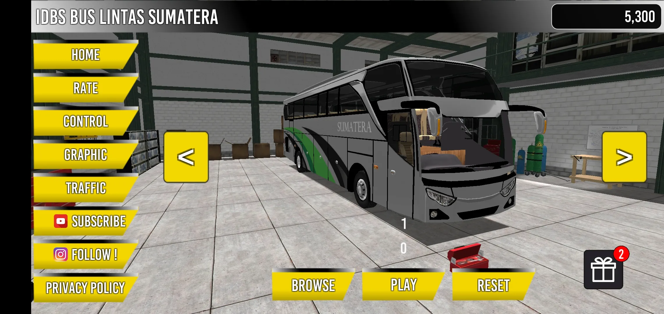 IDBS Simulator Bus Sumatera | Indus Appstore | Screenshot