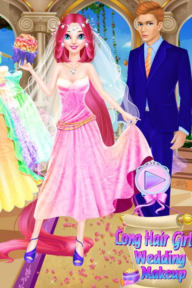 Long Hair Princess Wedding 2 | Indus Appstore | Screenshot