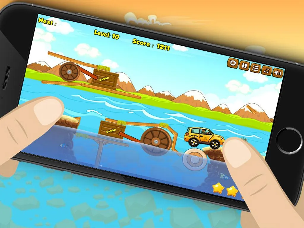 Build River Wooden Bridge | Indus Appstore | Screenshot