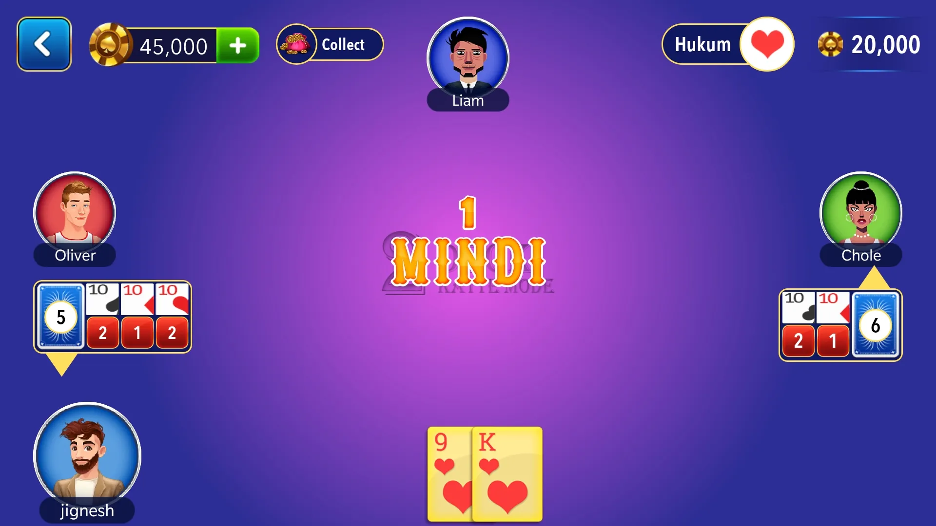 Mindi : Mendicot Card Game | Indus Appstore | Screenshot