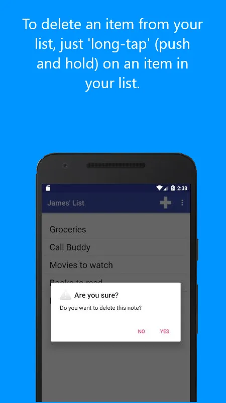 A Simple List | Indus Appstore | Screenshot